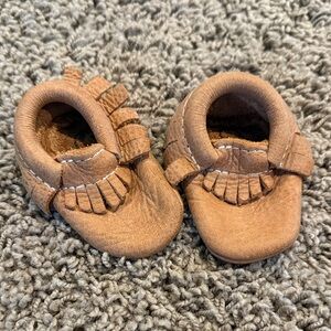 Freshly Picked Brown Moccasin Shoes Soft Leather